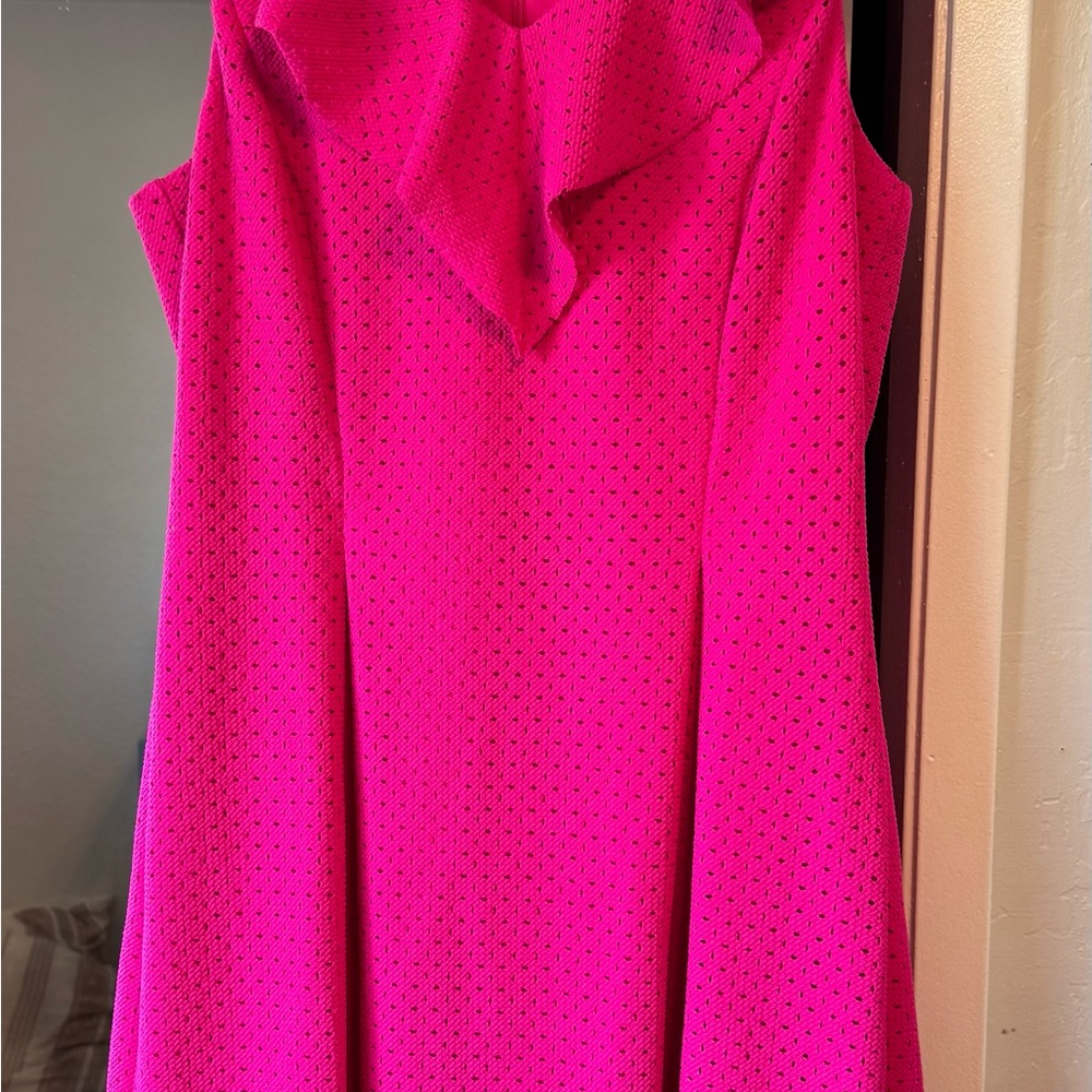 Eliza J Pink A-Line Cocktail Dress